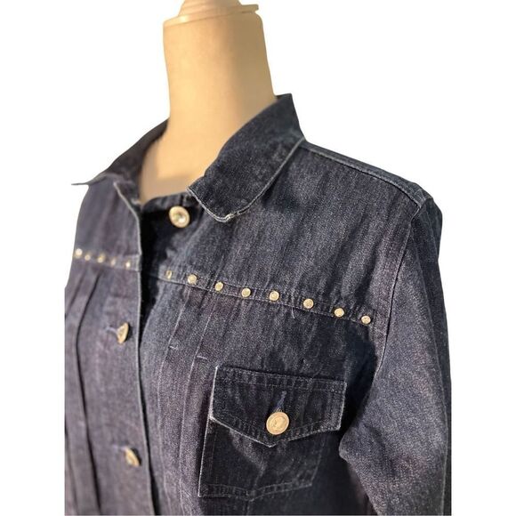 Wrangler jean jacket with rhinestone accents - XL - Picture 2 of 8